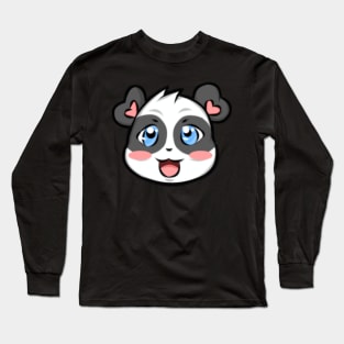 Happy Panda Long Sleeve T-Shirt